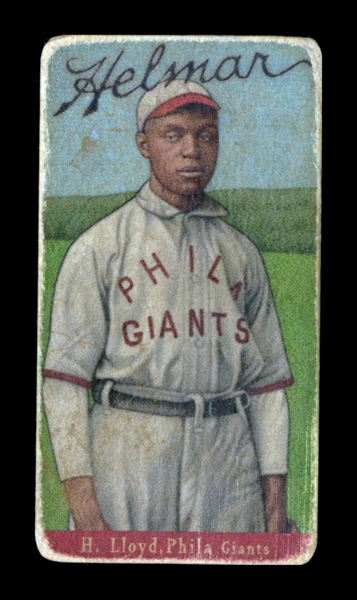T206-Helmar #463 John "Pop" LLOYD Philadelphia Giants HOF