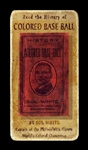 T206-Helmar #467 LeRoy Satchel PAIGE Cleveland Indians HOF