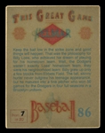 Helmar This Great Game #86 Billy Loes Brooklyn Dodgers