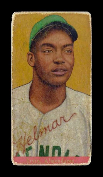 T206-Helmar #470 Monte IRVIN Almendares Scorpions HOF