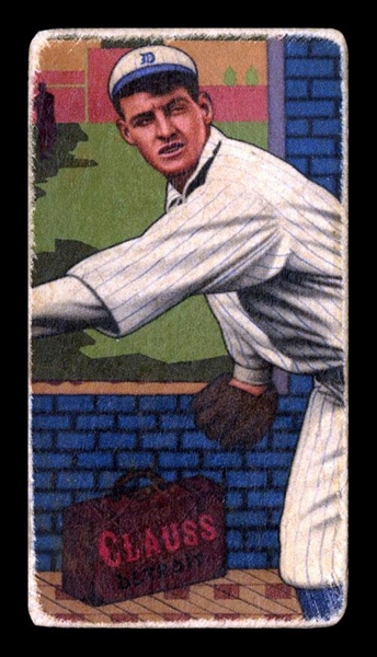T206-Helmar #478 Al Clauss Detroit Tigers