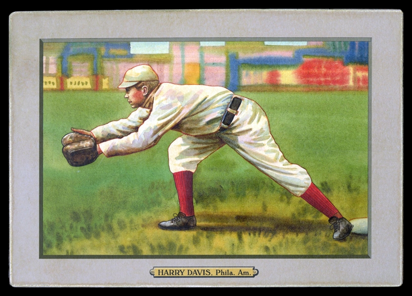 T3-Helmar #181 Harry Davis Philadelphia Athletics