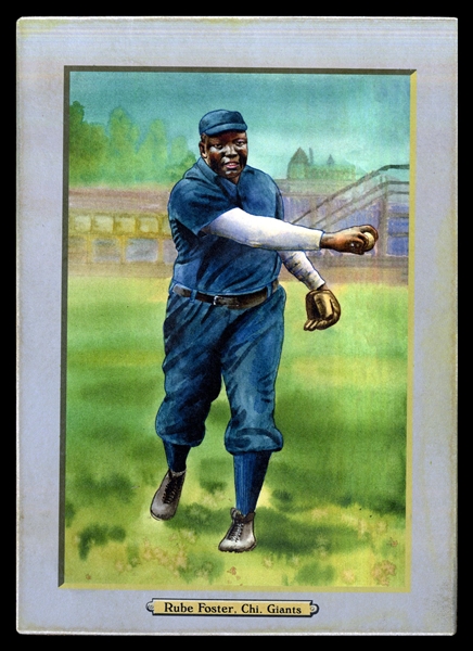 T3-Helmar #183 Rube FOSTER Chicago American Giants HOF