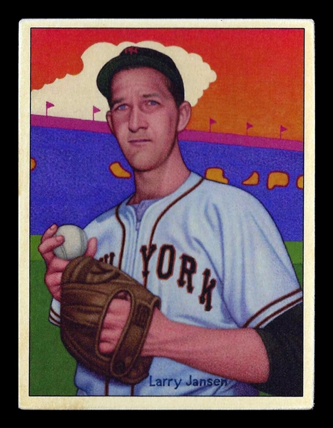 Helmar This Great Game #111 Larry Jansen New York Giants