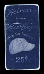 T206-Helmar #582 Ted Easterly Cleveland Indians