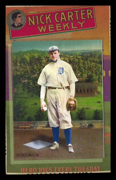 Helmar Cabinet III #6 George Mullin Detroit Tigers