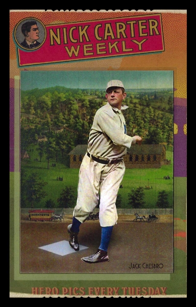 Helmar Cabinet III #10 Jack CHESBRO; 41 wins in 1904 New York Highlanders HOF