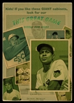 Helmar T4 #19 Eddie MATHEWS Milwaukee Braves HOF