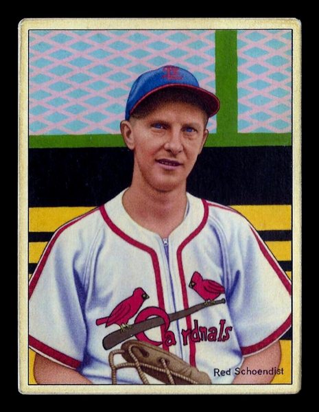 Helmar This Great Game #24 Red SCHOENDIST St. Louis Cardinals HOF