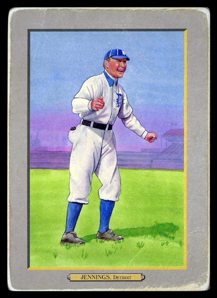 T3-Helmar #32 Hughie JENNINGS Detroit Tigers HOF