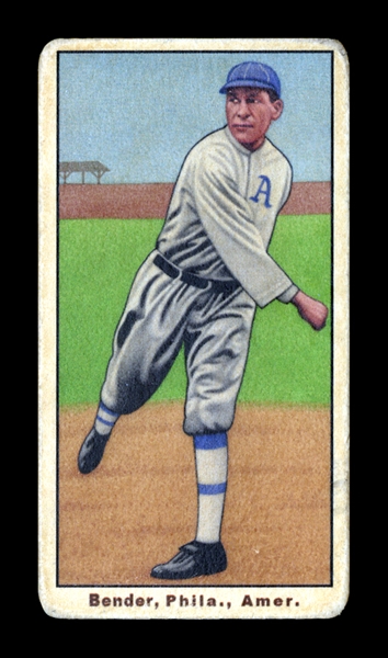 T206-Helmar #415 Chief BENDER Philadelphia Athletics HOF
