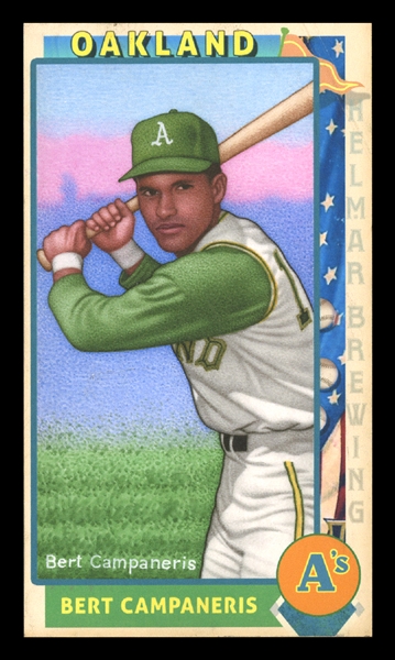 This Great Game 1960s #17 Bert Campaneris Oakland Athletics First Time