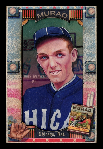 Helmar Oasis #280 Buck Weaver Chicago Cubs
