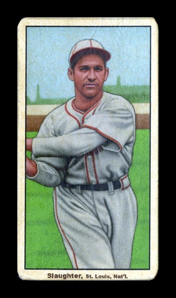 T206-Helmar #444 Enos SLAUGHTER St. Louis Cardinals HOF