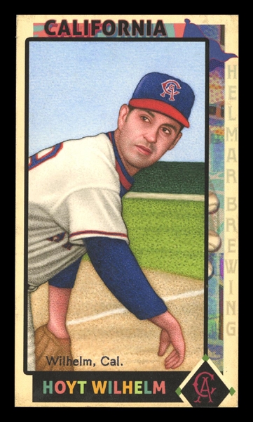 This Great Game 1960s #25 Hoyt WILHELM California Angels HOF First Time