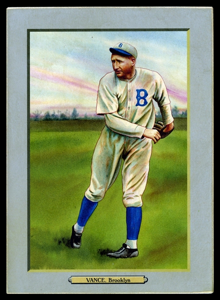 T3-Helmar #166 Dazzy VANCE: Led in strikeouts 7 consecutive years Brooklyn Dodgers HOF