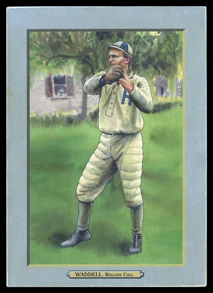 T3-Helmar #147 Rube WADDELL: Lifetime ERA 2.16 Rollins College, Fla. HOF