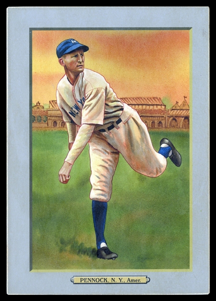 T3-Helmar #163 Herb PENNOCK, 241 victories New York Yankees HOF