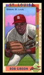 This Great Game 1960s #122 BOB GIBSON St. Louis Cardinals HOF First Time