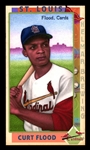 This Great Game 1960s #125 Curt Flood St. Louis Cardinals First Time