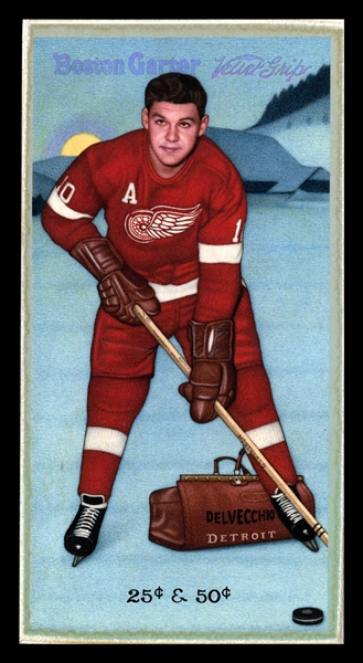 Hockey Icers #29 Alex DELVECCHIO Detroit Red Wings HOF First Time