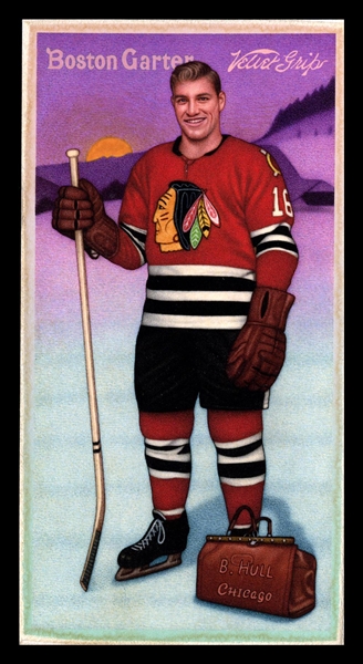 Hockey Icers #31 Bobby HULL Chicago Black Hawks HOF First Time