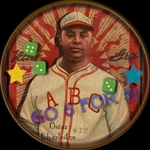 H813-4 Boston Garter-Helmar #72 Oscar CHARLESTON Indianapolis ABCs HOF