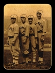 R318-Helmar Hey-Batter! #22 Heinie Groh, Dave BANCROFT, Frank FRISCH, George KELLY New York Giants HOF