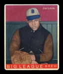 R319-Helmar Big League #300 Joe LOUIS Joe Louis Bombers HOF