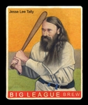 R319-Helmar Big League #307 Jesse Lee Tally: "The Bearded Babe Ruth" House Of David