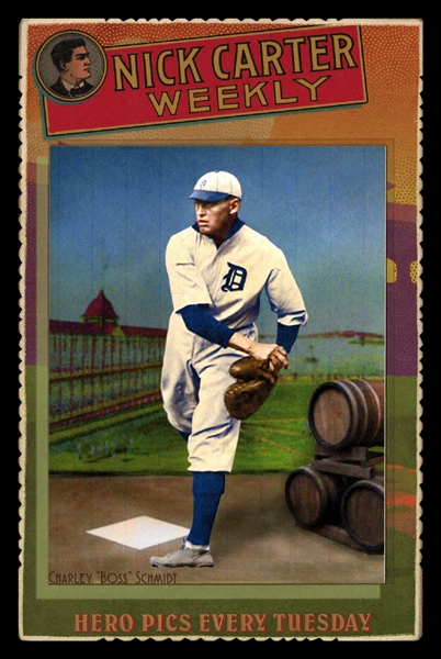 Helmar Cabinet III #1 Charley "Boss" Schmidt, early tormentor of Ty COBB Detroit Tigers