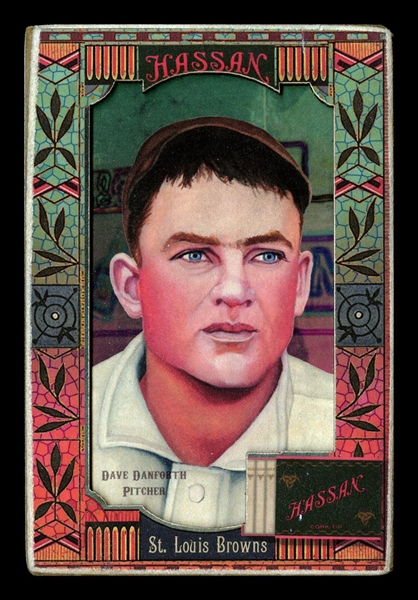 Helmar Oasis #238 Dave Danforth St. Louis Browns