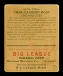 R319-Helmar Big League #276 Charlie Root Chicago Cubs