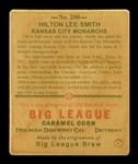 R319-Helmar Big League #280 Hilton SMITH Kansas City Monarchs HOF