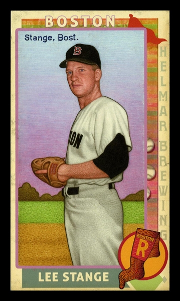 This Great Game 1960s #54 Lee Stange Boston Red Sox