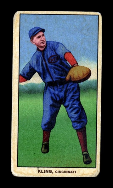 T206-Helmar #262 Johnny Kling Cincinnati Reds