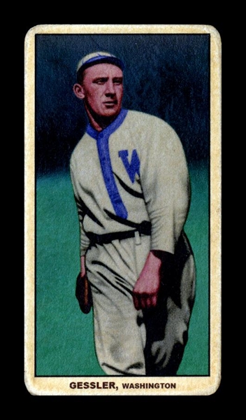 T206-Helmar #295 Doc Gessler Washington Senators