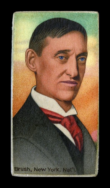 T206-Helmar #568 John T. Brush: Legendary NY Giants Owner New York Giants