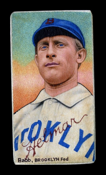 T206-Helmar #586 Charlie Babb Brooklyn Superbas