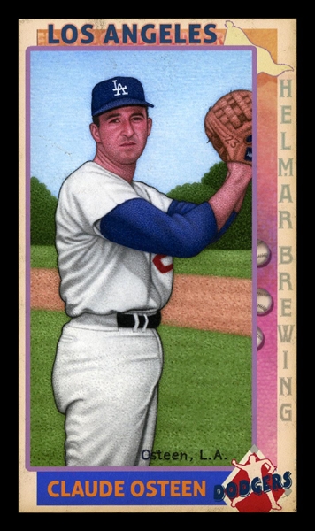 This Great Game 1960s #138 Claude Osteen Los Angeles Dodgers