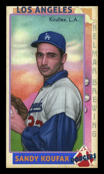 This Great Game 1960s #139 Sandy KOUFAX Los Angeles Dodgers HOF First Time