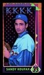 This Great Game 1960s #139 Sandy KOUFAX Los Angeles Dodgers HOF First Time