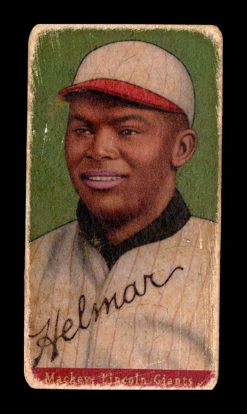 T206-Helmar #466 Biz MACKEY Lincoln Giants HOF