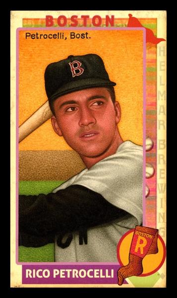 This Great Game 1960s #55 Rico Petrocelli Boston Red Sox