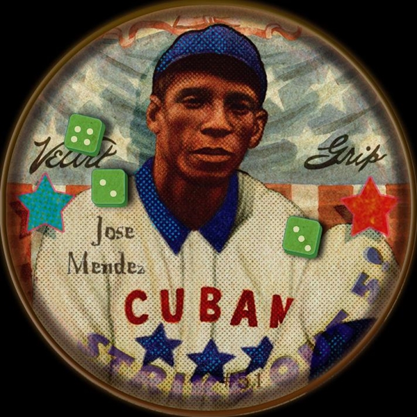 H813-4 Boston Garter-Helmar #51 Jose MENDEZ Cuban Stars HOF