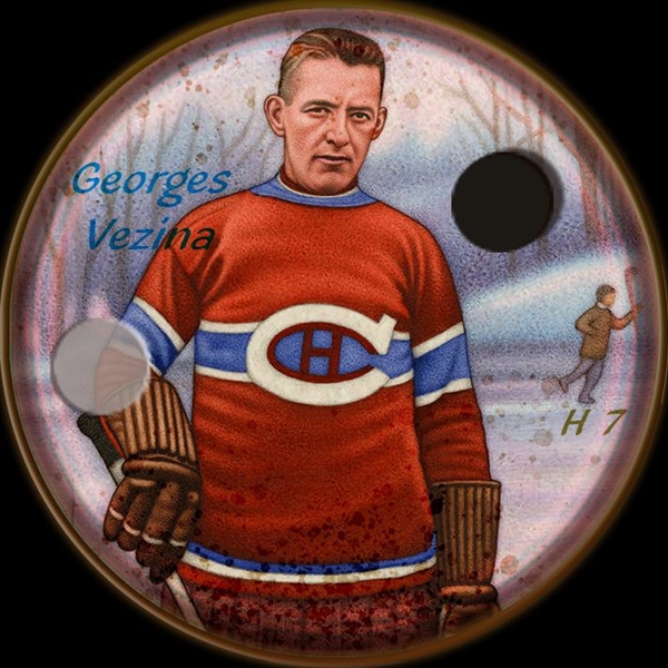 Hockey Icers #7 Georges VEZINA Montreal Canadiens HOF