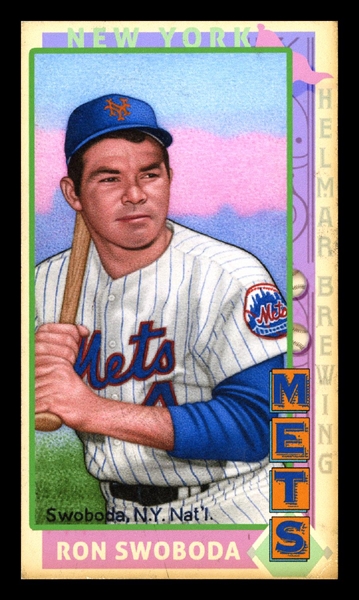 This Great Game 1960s #117 Ron Swoboda New York Mets