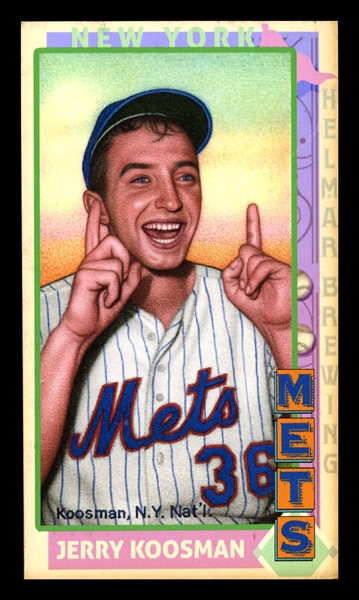 This Great Game 1960s #118 Jerry Koosman New York Mets
