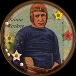 All Our Heroes #112 Knute ROCKNE Football HOF