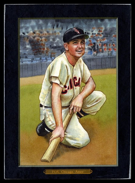 Helmar T4 #36 Nellie FOX Chicago White Sox HOF